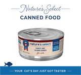 Nature's Select Turkey & Salmon Dinner Canned Cat Food