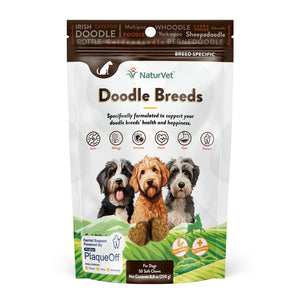 NaturVet Breed-Specific Doodle Breed Supplement Soft Chew