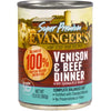 Evanger's Super Premium Venison & beef dinner