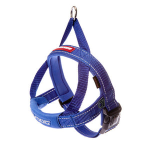 EzyDog Quickfit harness Blue